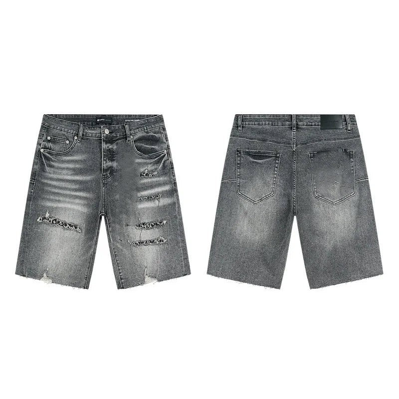 Heavy JEANS Streetwear Denim Shorts