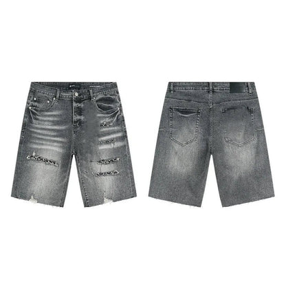 Heavy JEANS Streetwear Denim Shorts