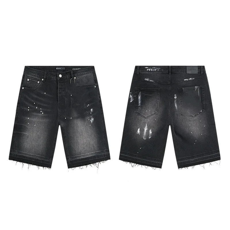 Heavy JEANS Streetwear Denim Shorts