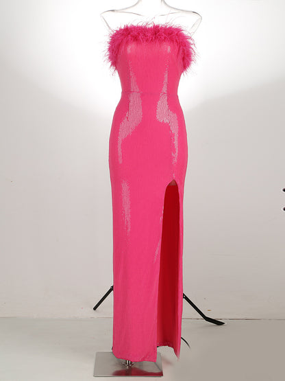 High-End Split Maxi Dress For Women