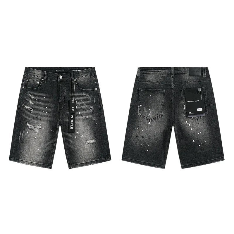 Heavy JEANS Streetwear Denim Shorts
