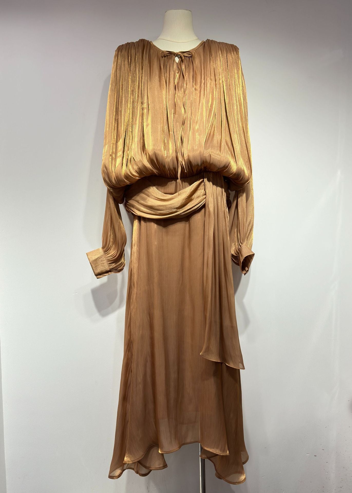 “Elegant Women’s Tie-Waist Dress for custom