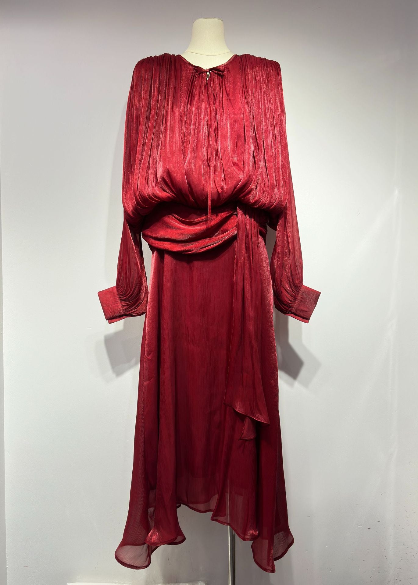 “Elegant Women’s Tie-Waist Dress for custom