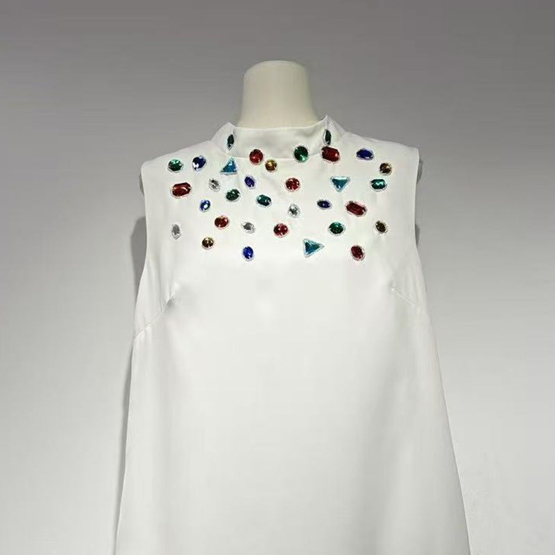 Vest dress  women's formal dress or evening gown