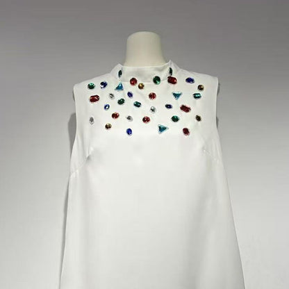 Vest dress  women's formal dress or evening gown