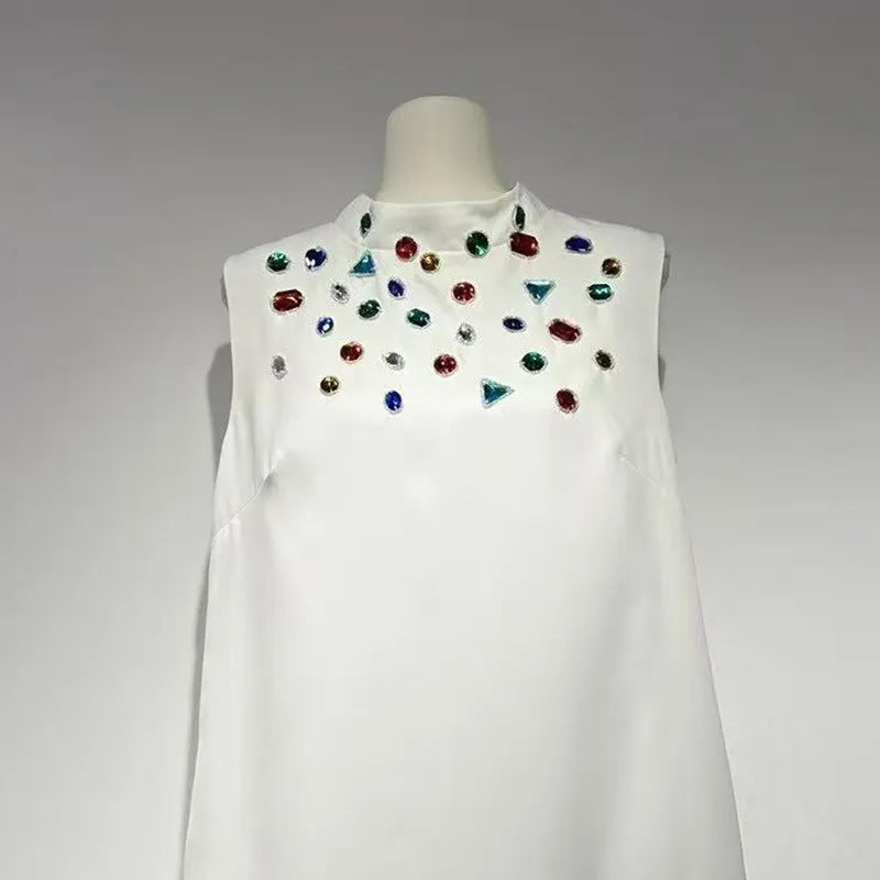 Vest dress  women's formal dress or evening gown