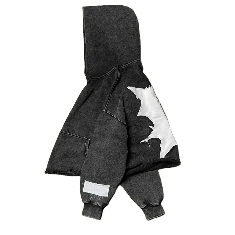 High Quality Men Wash DTG Print Hoodies