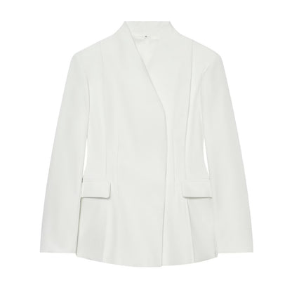 Versatile Long-Sleeved V-Neck Blazer&Pants