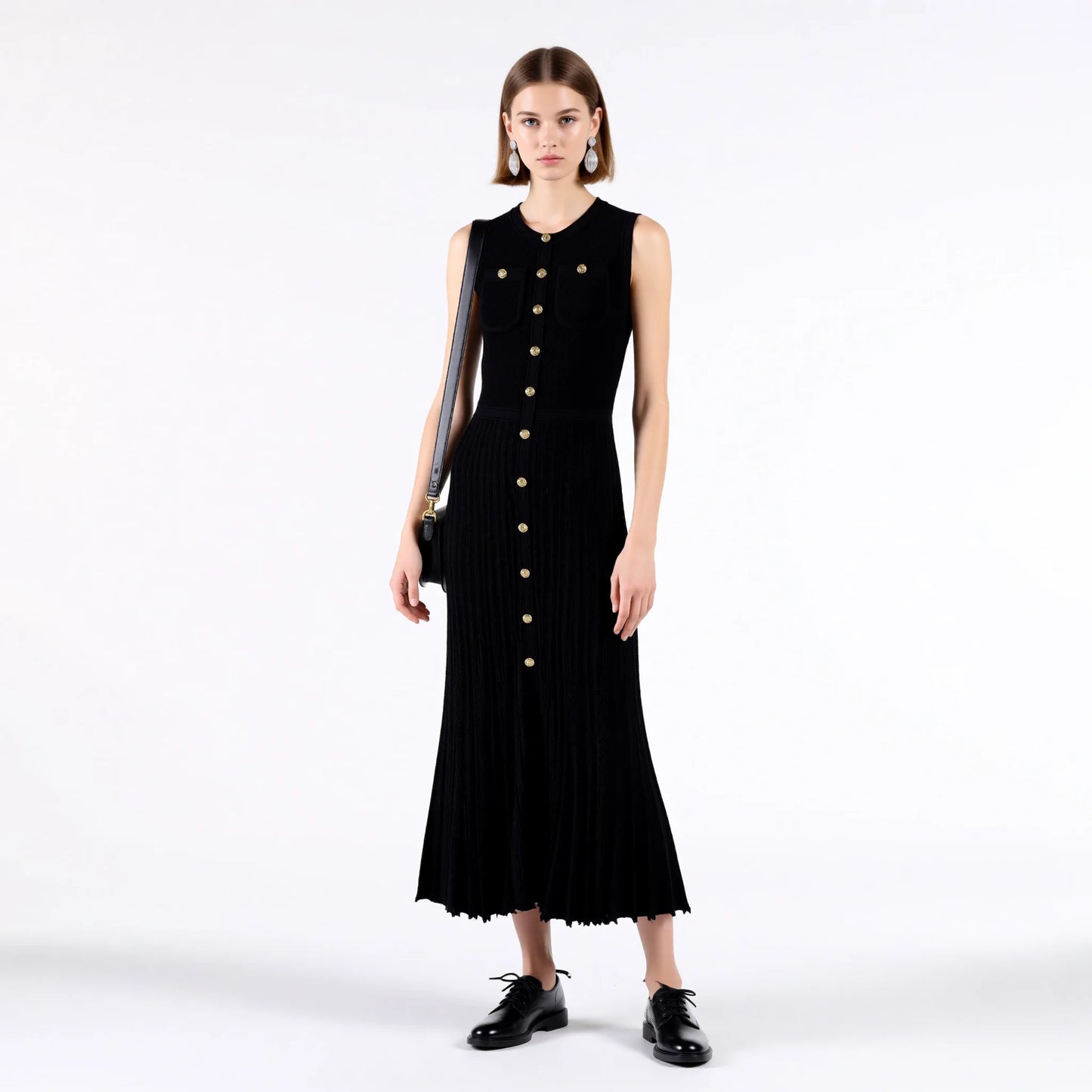 Women Casual knit Maxi Dress