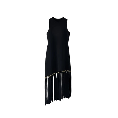 Women's  Elegant Slim  Midi Knit Dress