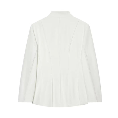 Versatile Long-Sleeved V-Neck Blazer&Pants
