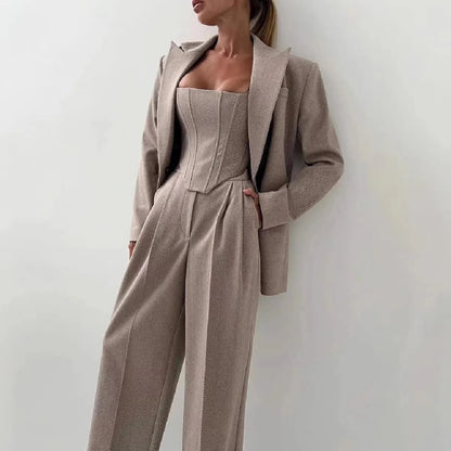 <img src="https://www.sejin.com/" 
       alt=" Elegant Coat Womens Vest Pants Three-Piece Suit Set Low MOQ Factory Manufacture" 
       loading="lazy" />