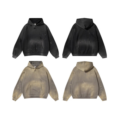 Spray Dyed Hoodies  Heavy Weight for Men