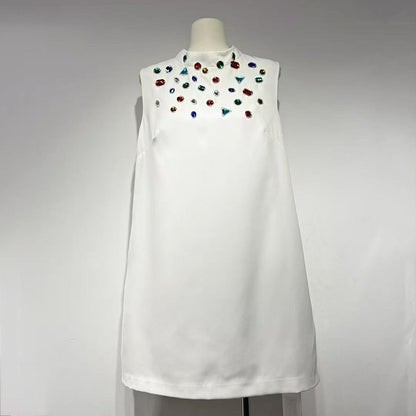 Vest dress  women's formal dress or evening gown