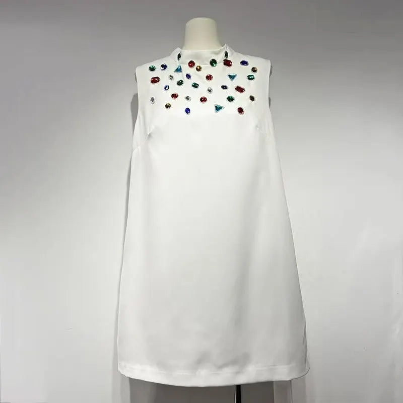 Vest dress  women's formal dress or evening gown